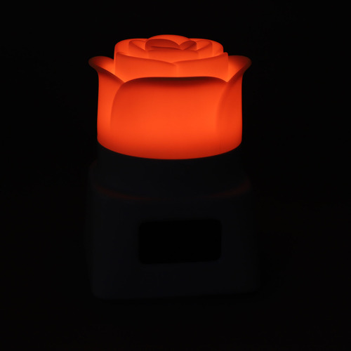 Despertador Nocturno Led Rgb Con Control Táctil Que Cambia D