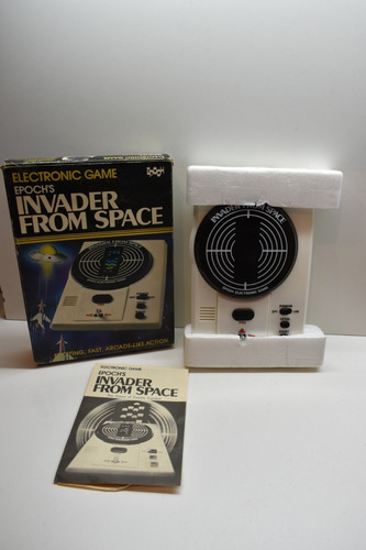 Antiguo Juego Electrónico Epoch's Invader From Space 1980