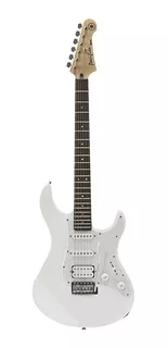 Guitarra eléctrica Yamaha PAC012/100 Series 012 stratocaster de caoba 2023 white brillante con diapasón de palo de rosa