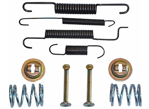 Kit Molas Presilhas Da Sapata Lona De Freio Traseiro Celer
