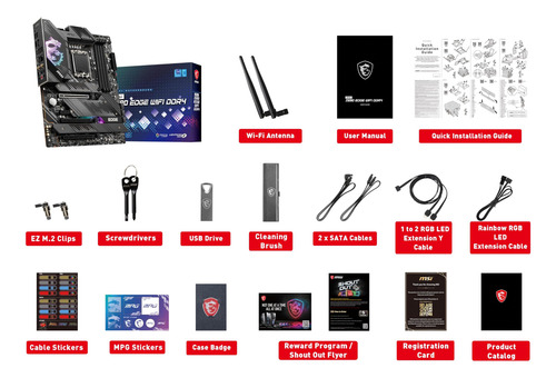Placa Madre Msi Mpg Z690 Edge Wifi Ddr4 Gaming Atx