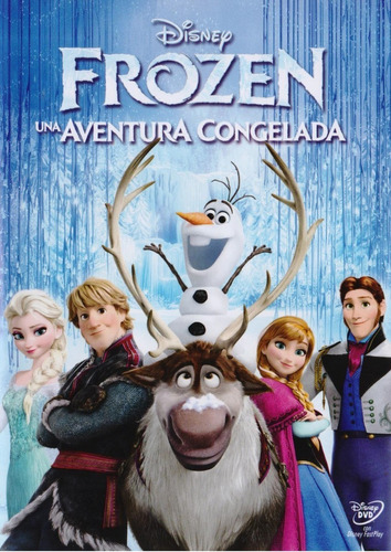 Frozen Una Aventura Congelada Disney Pelicula Dvd