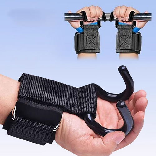 Pulsera De Muñeca F Pullsups Power Hook Para Colgar Horizont