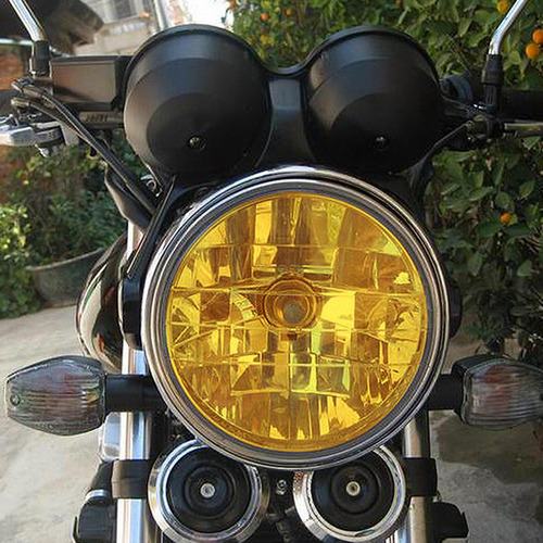 Faro De Motocicleta Faro De Motocicleta Redondo Compatible