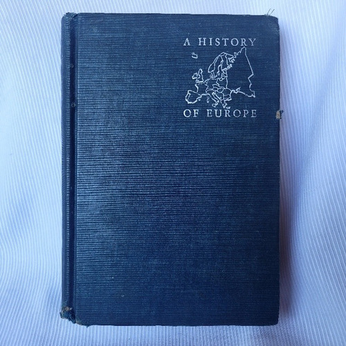 A History Of Europe Schevill Harcourt Brace & Co 1941 