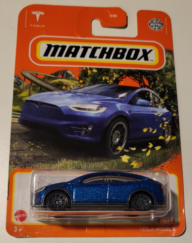 Matchbox Colección 1:64 Tesla Model X 53/100 (2021)