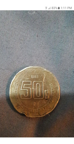 Moneda De 50 Centavos, Error De Acuñacion En Fecha