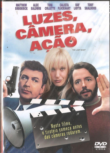 Dvd Luzes Camera Açao - Alec Baldwin Tom Collette Ray Liotta