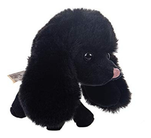 Dilly Dudu Cachorro De Perro Negro Animal De Peluche Caniche