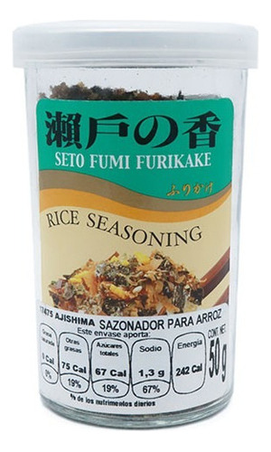 Furikake, Condimento Japonés De Seto 50g