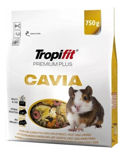 Alimento Premiumplus Cereal/ Alfalfa P/cavia 750g Sunny