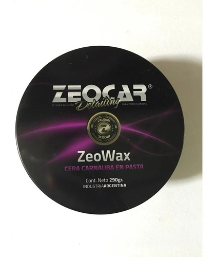 Zeocar Zeowax Cera Carnauva 290 Grs Dimension Color Pinturer