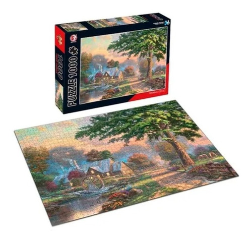 Puzzle 1000 Jigsaw Cabaña Country Cresko Sharif Express