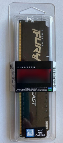 Memoria Ram Kingston Fury Beast Ddr5 Kf548c38bb-16 16gb   