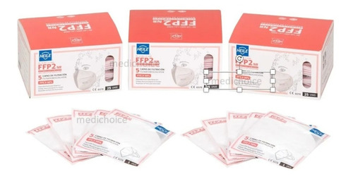 Imagen 4 de 8 de 100 X Mascarillas Kn95 Ffp2 Certificación Timbrada Ce K N95