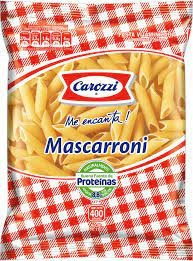 Fideos Carozzi 400gr Mascarroni (5uni)super