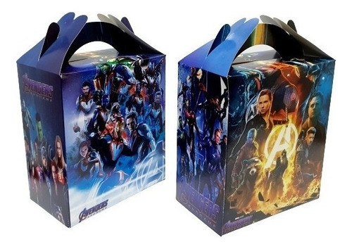 Avengers 30 Cajas Dulceras Artículos De Fiestas 