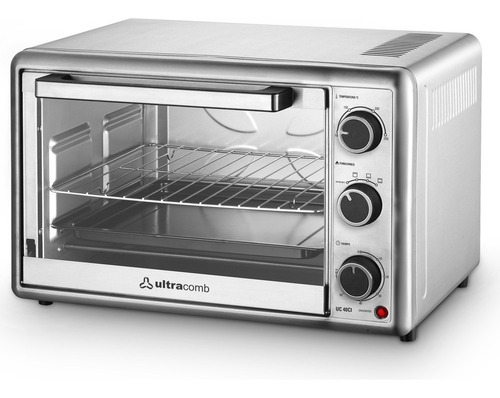 Horno Eléctrico Ultracomb 40 L . Inox Grill Uc40ci