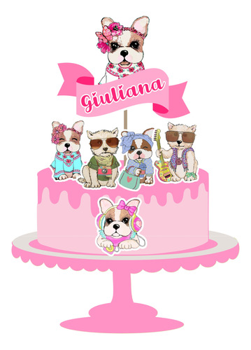 Cake Topper- Adorno Para Tortas - Simones Personalizado