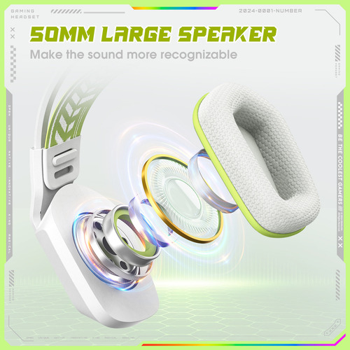 Audifono Gamer Onikuma X13 Cn Luzcancelacion Ruido Microfono