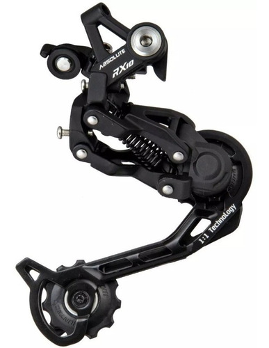 Caja de cambios trasera Absolute Rx10 Bike, 10 V, 20 V, 30 V, jaula larga