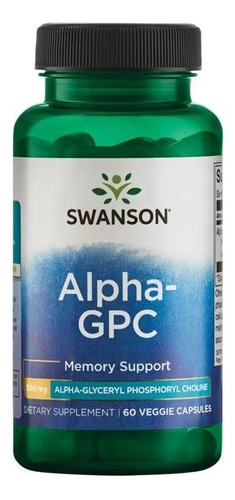 Alpha Gpc Alfa Swanson 60 Cap 300mg