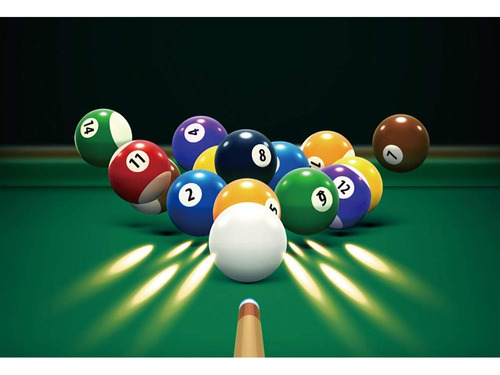 Oerju Telon Fondo Snooker Para Fotografia Bola Billar Color