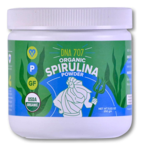 Espirulina Organica Polvo 250g - U - Unidad a $3858