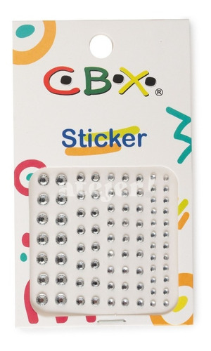 Plancha De Sticker Art 410 Marca Cbx X Unidad