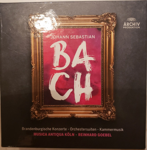 Johann S.bach Grabaciones Completas Musica Antiqua Koln. 