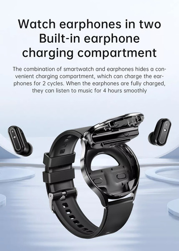 Nuevo Reloj Inteligente Con Auriculares Bluetooth X10 Call H