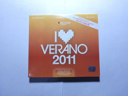 Cd I Love Verano 2011 | I Love Records | 2 Cds