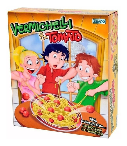 Juego De Mesa Vermichelli & Tomato Ditoys Tira, Sacalo Del P