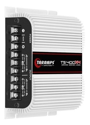 Imagem 3 de 6 de Modulo Taramps Ts 400x4 2 Ohm 400w Rms Ts 400 Amplificador
