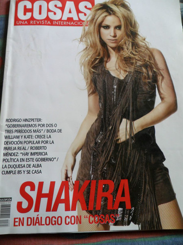 Revista Cosas Shakira
