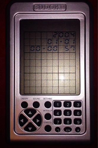 Sudoku Electrónico, Un Millón De Juegos En Un Sólo Aparato