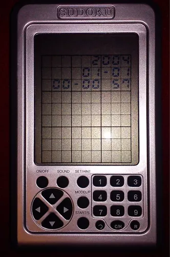 Sudoku Electrónico, Un Millón De Juegos En Sólo Aparato | sin interés