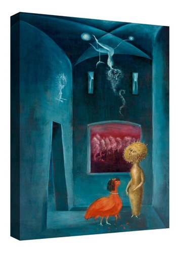 Cuadro La Gallina De La Hermanastra Leonora Carrington Canva