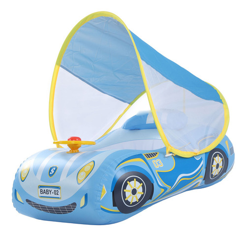 Flotador De Natación Inflable Para Bebés Con Forma De Coche,