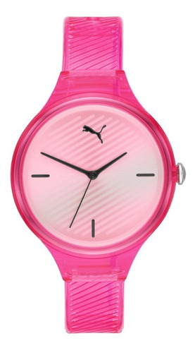 Reloj Puma P1024 Contour Rosa Resina 3 Atm Of