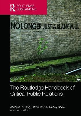 Libro The Routledge Handbook Of Critical Public Relations...