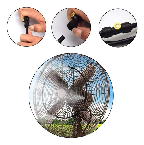 . Pulverizador De Agua Nebulizada 8 Metros