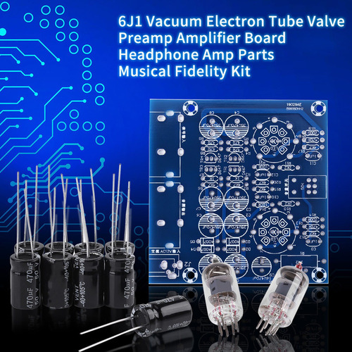 Placa De Amplificador De Tubo De Electrones De Vacío Valve P