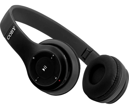 Coby Auriculares Bluetooth Plegables, Batería 5 Horas