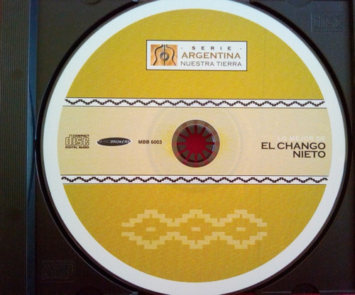 Cd El Chango Nieto Lo Mejor