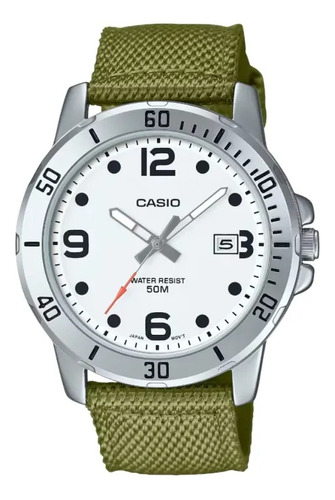 Reloj Casio Clásico Analógico Mtp-vd01c-3bv Para Hombre