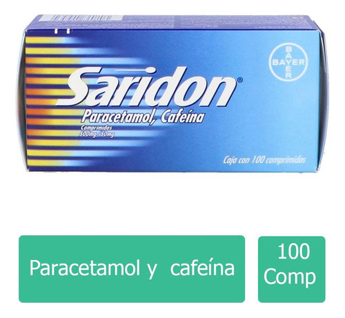 Saridon Caja Con 100 Comprimidos