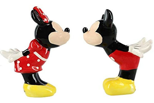 Salero Y Pimentero Con Diseño De Mickey Y Minnie