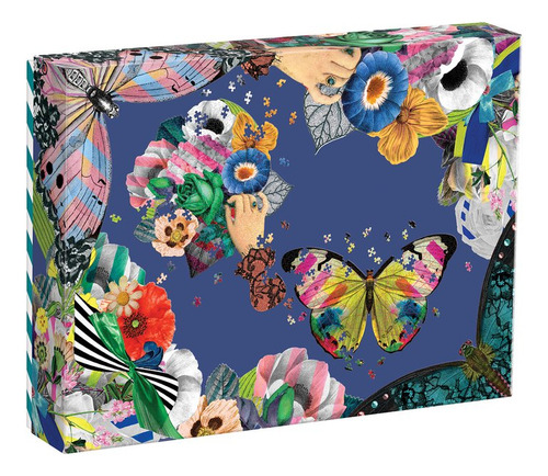 2 Puzzles Con Forma 850pcs Christian Lacroix Mudpuppy