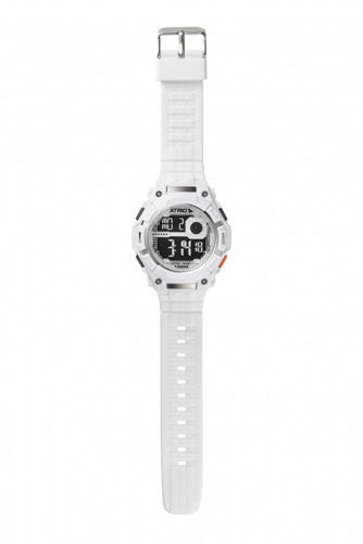 Relogio Masculino Atrio Nickel Branco - Es101